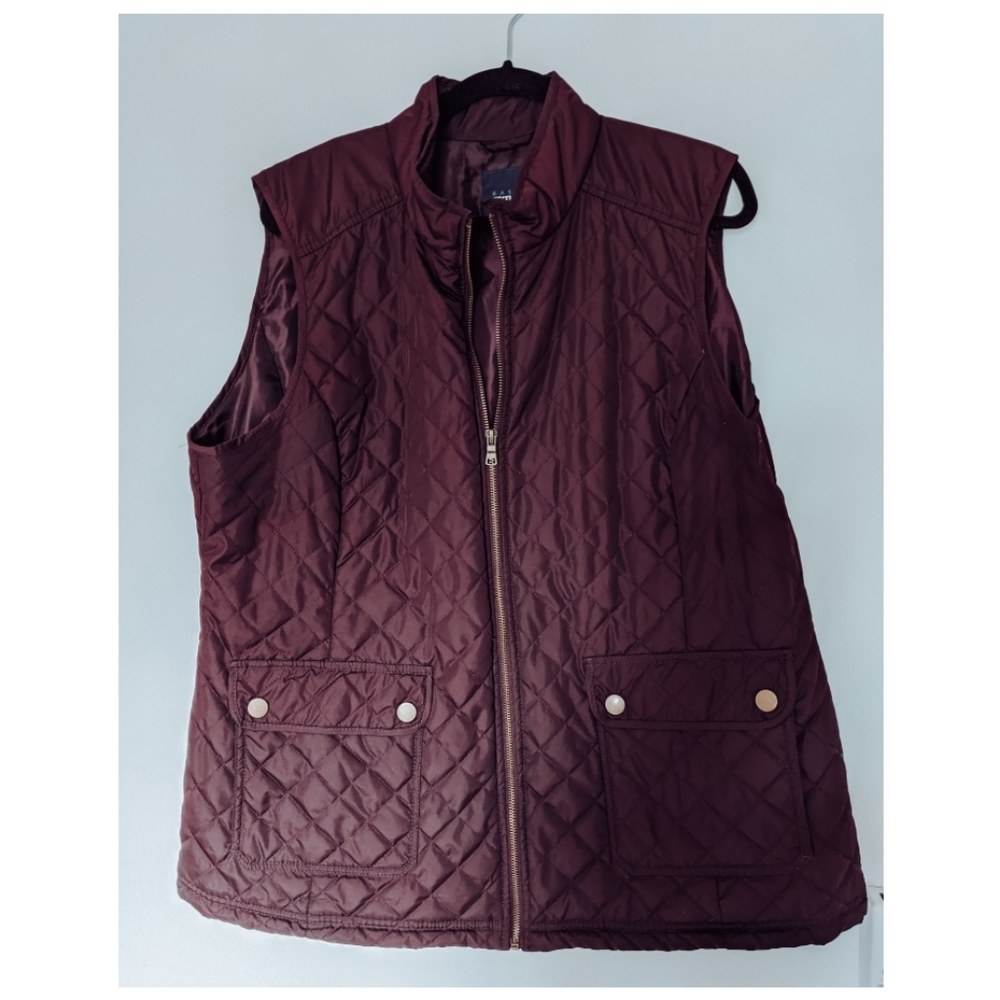 Purple Quilted Vest